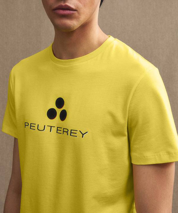 Peuterey T-shirt logata di cotone Italia