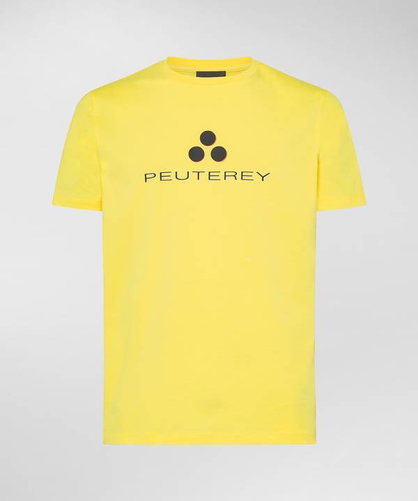 Peuterey T-shirt logata di cotone Italia