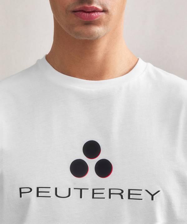Peuterey T-shirt logata di cotone In Linea