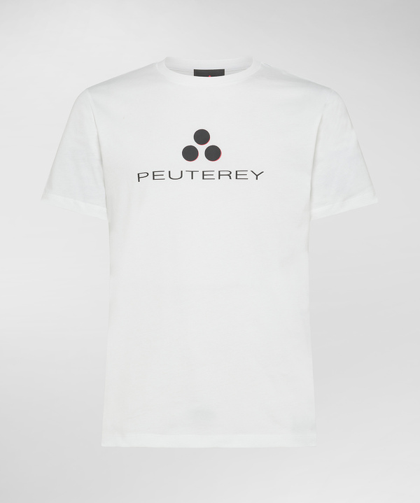 Peuterey T-shirt logata di cotone In Linea