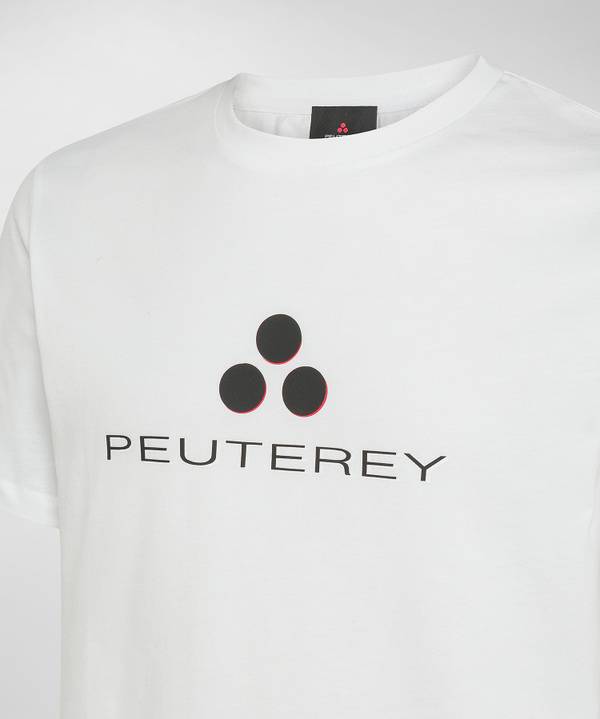 Peuterey T-shirt logata di cotone In Linea