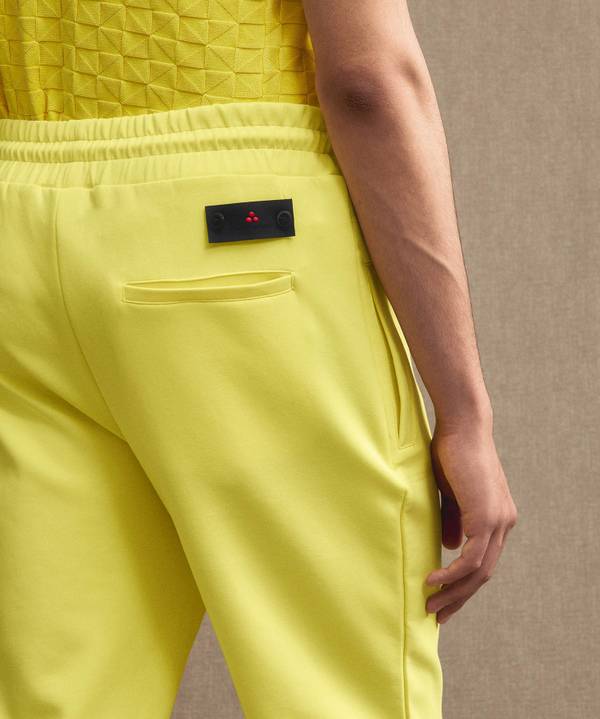 Peuterey Pantaloni joggers in cotone stretch con nastrature Nuovo