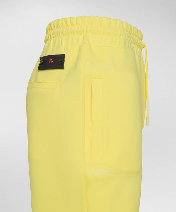 Peuterey Pantaloni joggers in cotone stretch con nastrature Nuovo