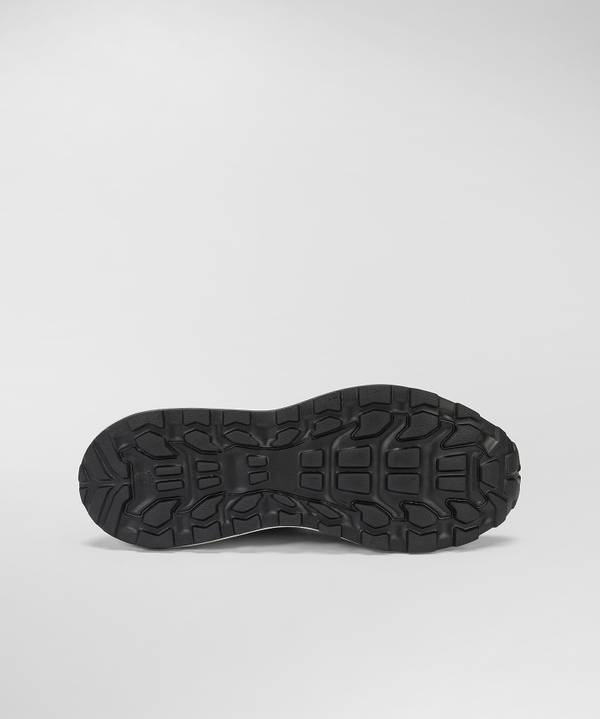 Peuterey Sneakers in pelle con dettagli nylon e nappa Qualità