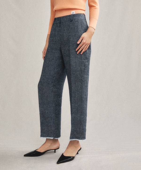 Peuterey Pantaloni in lino Consegna Veloce