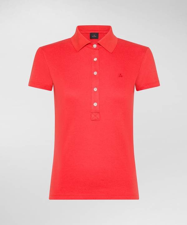 Peuterey Polo morbida in piquet Shopping Online