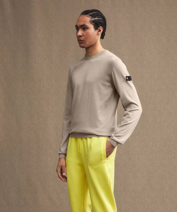 Peuterey Maglia tricot con logo ricamato Convenienza