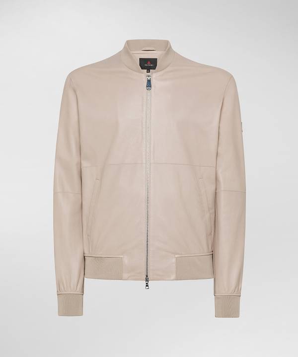 Peuterey Giacca bomber in pelle Presa