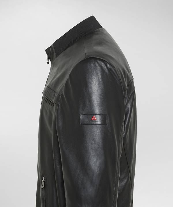 Peuterey Giacca Biker In Pelle Hotsell