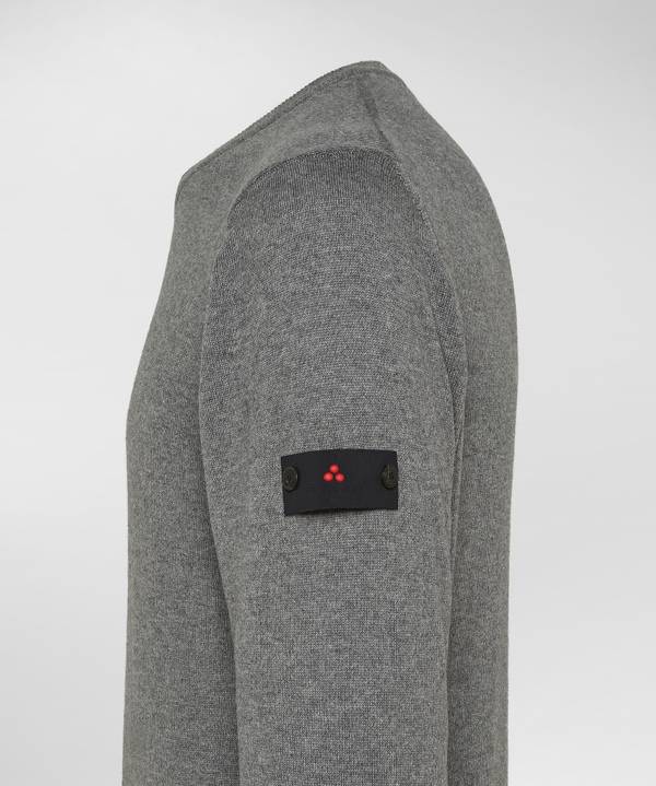 Peuterey Maglione Girocollo Misto Lana Cotone Vendite Flash