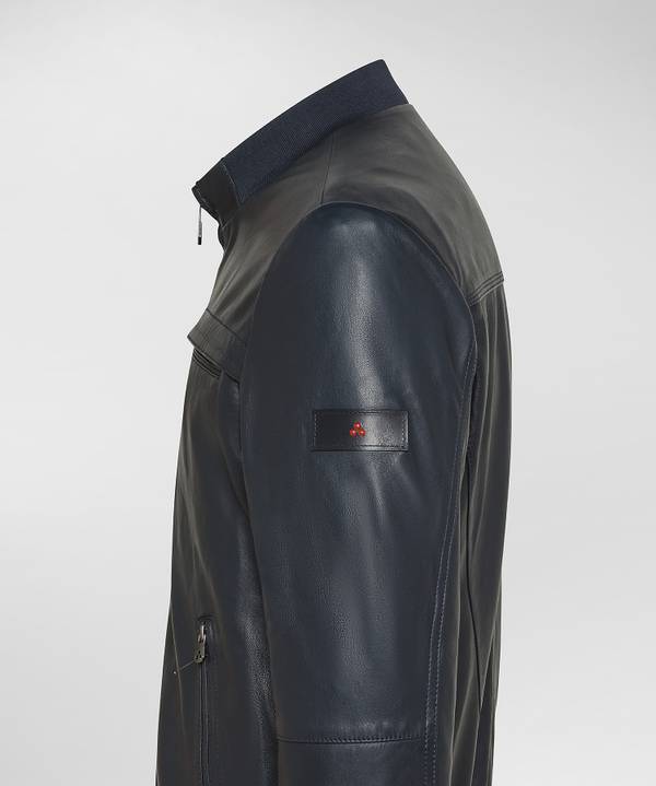 Peuterey Giacca Biker In Pelle Qualità