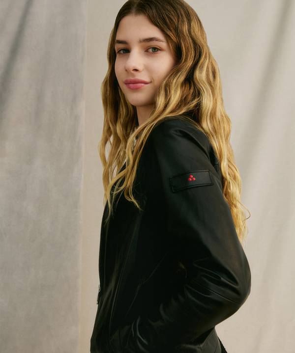 Peuterey Giacca biker in pelle 2025