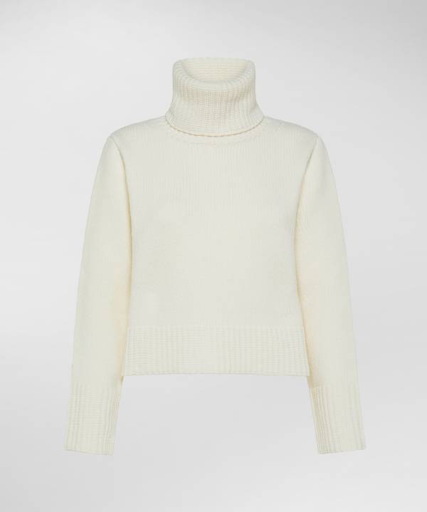 Peuterey Maglia Collo Alto In Misto Cachemire Consegna Veloce