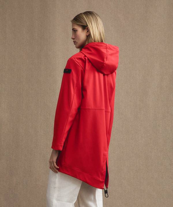 Peuterey Parka fishtail in nylon stretch Economico