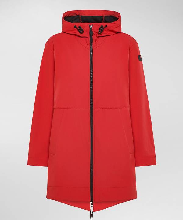 Peuterey Parka fishtail in nylon stretch Economico