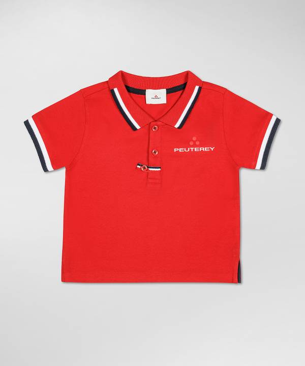 Peuterey Polo in cotone stretch Vendite Flash
