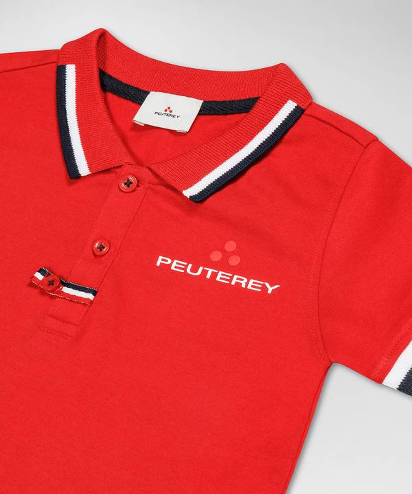 Peuterey Polo in cotone stretch Vendite Flash