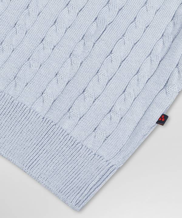 Peuterey Maglia con fantasia a treccia Moda
