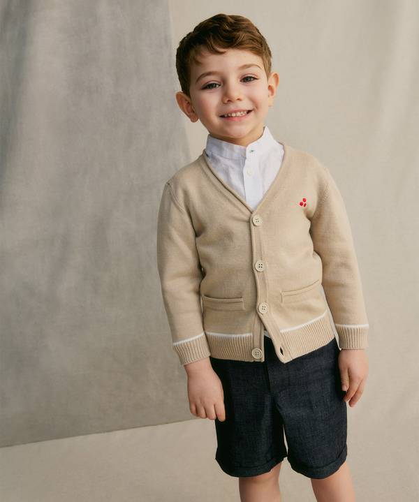 Peuterey Cardigan in tricot di cotone 2025