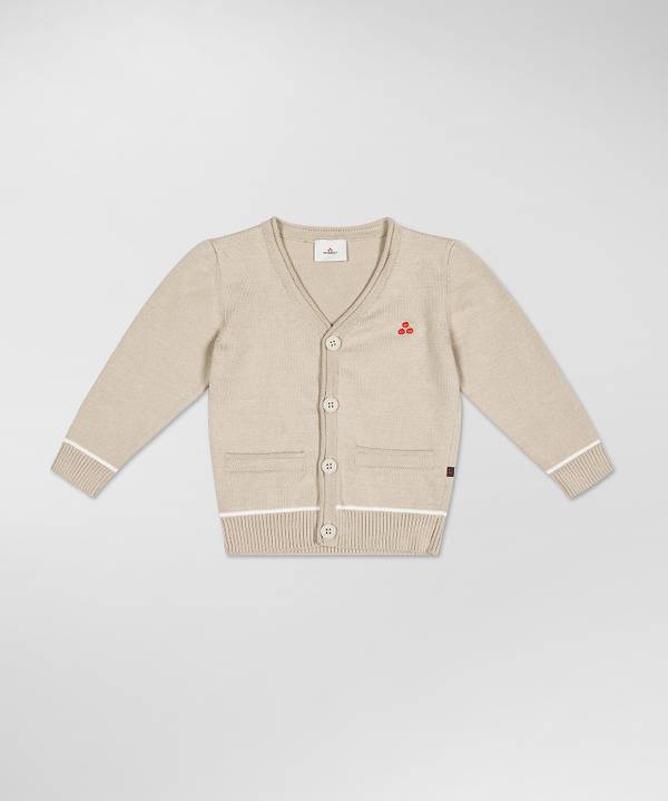 Peuterey Cardigan in tricot di cotone 2025