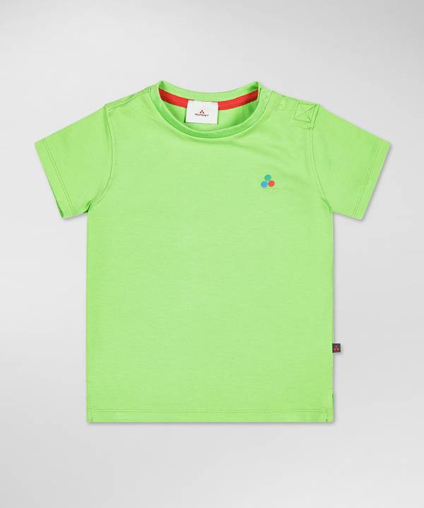 Peuterey T-shirt con stampa sul retro Italia