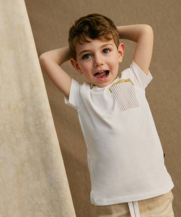 Peuterey T-shirt con taschino rigato Offerta esclusiva