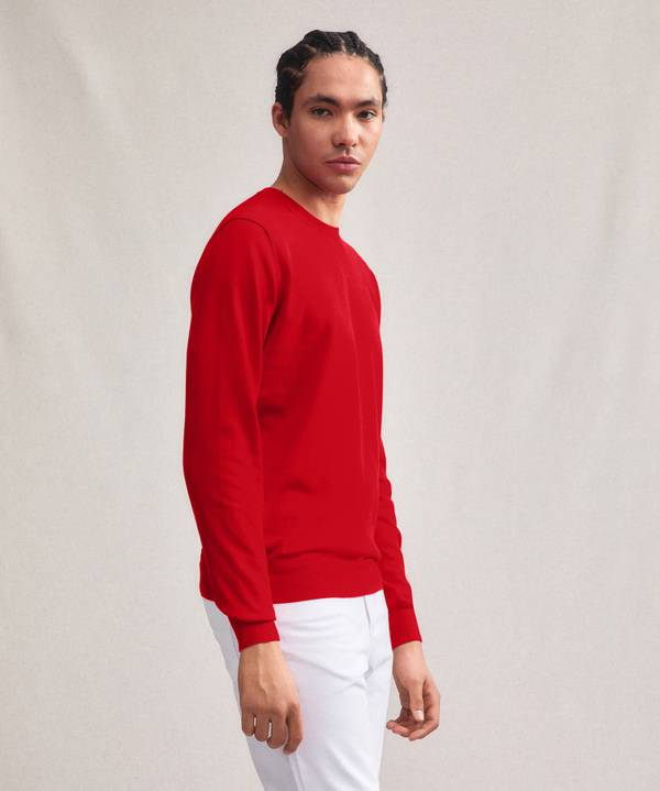 Peuterey Maglia tricot con logo ricamato Qualità