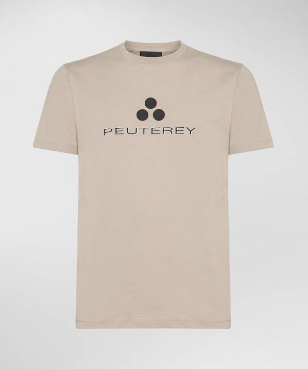 Peuterey T-shirt logata di cotone Vendita