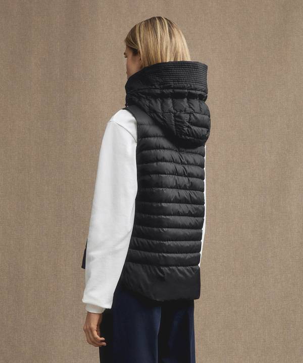Peuterey Gilet imbottito con ampio cappuccio Sottocosto