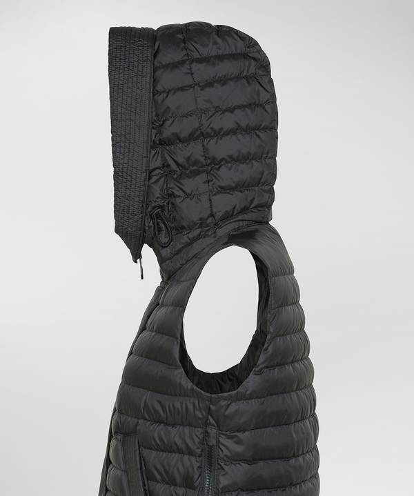 Peuterey Gilet imbottito con ampio cappuccio Sottocosto