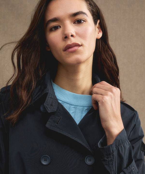 Peuterey Trench idrorepellente con cintura Presa