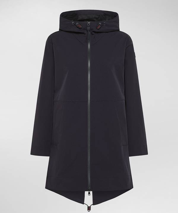 Peuterey Parka fishtail in nylon stretch Outlet