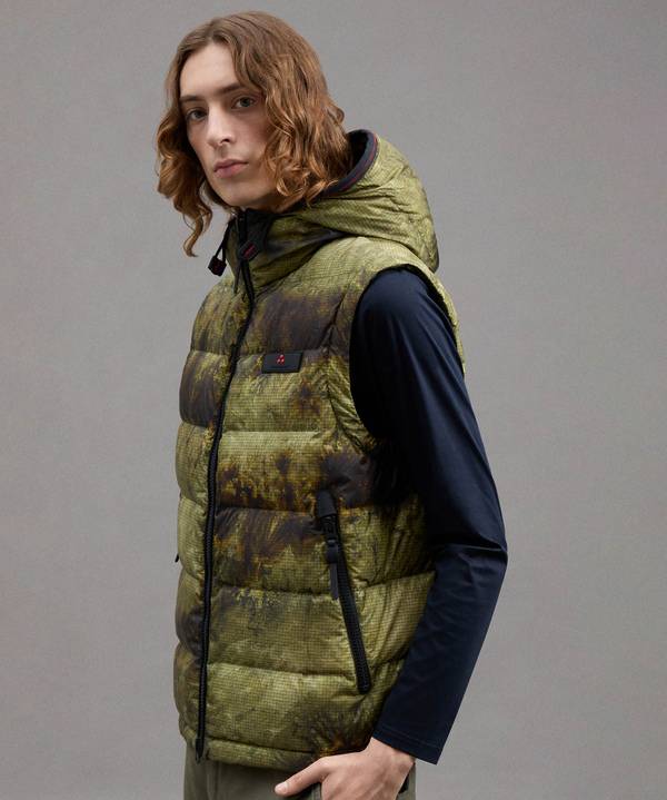 Peuterey Gilet Tie-Dye In Nylon Ripstop Vendite Flash