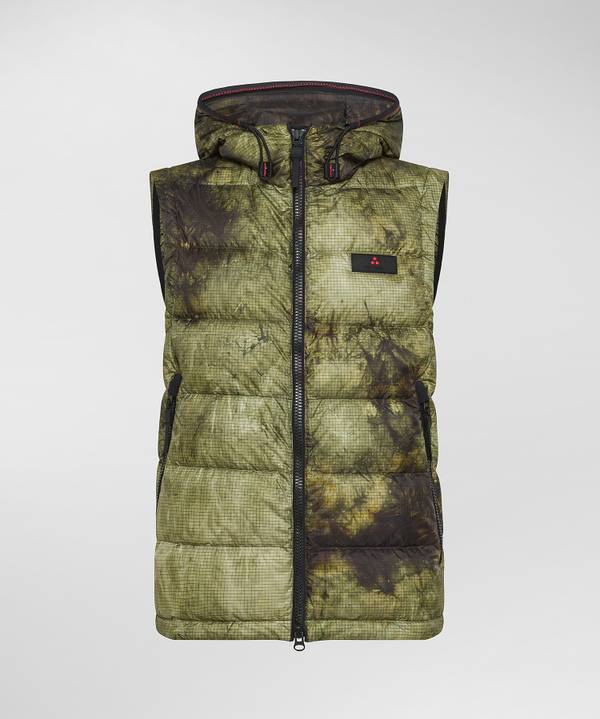 Peuterey Gilet Tie-Dye In Nylon Ripstop Vendite Flash