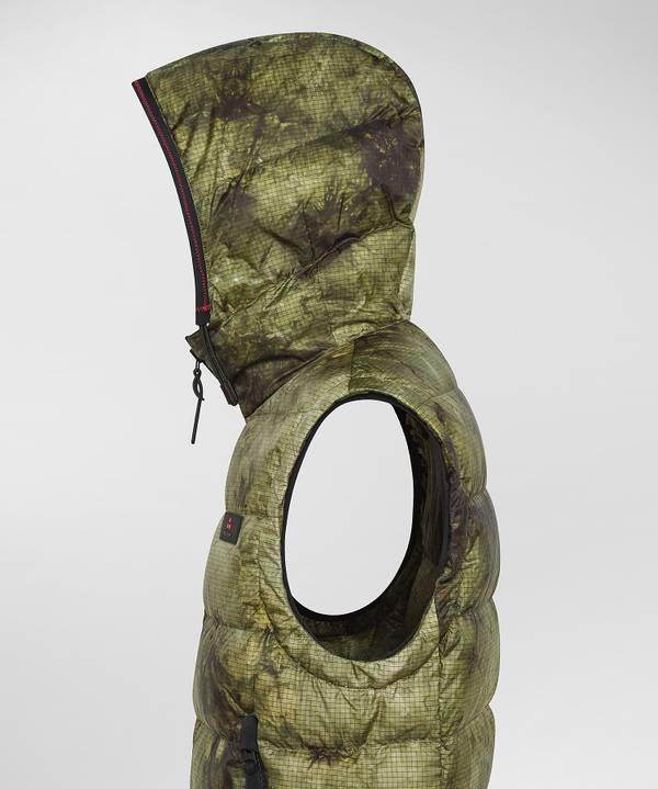 Peuterey Gilet Tie-Dye In Nylon Ripstop Vendite Flash