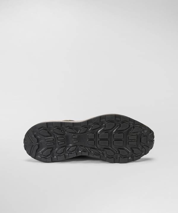 Peuterey Scarpa In Nylon E Pelle Con Suola Eva Effetto Used Nuova