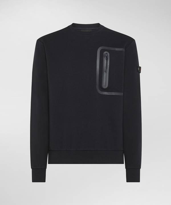 Peuterey Felpa girocollo in cotone Moda