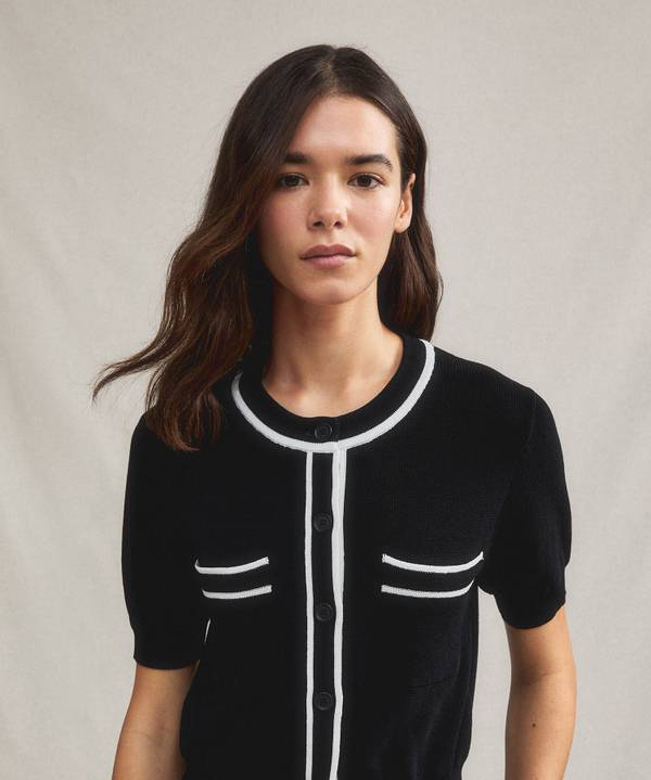 Peuterey Cardigan manica corta con tasche al petto Novità
