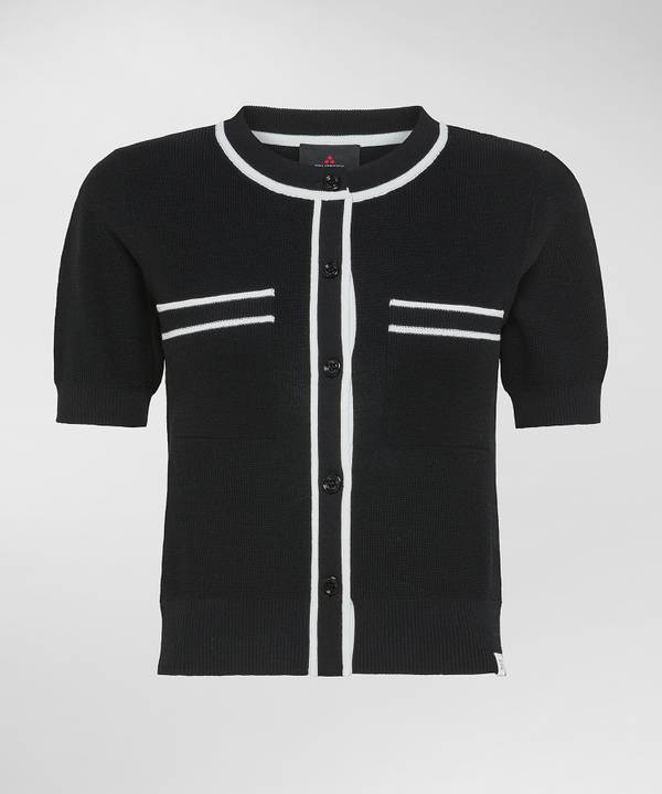 Peuterey Cardigan manica corta con tasche al petto Novità