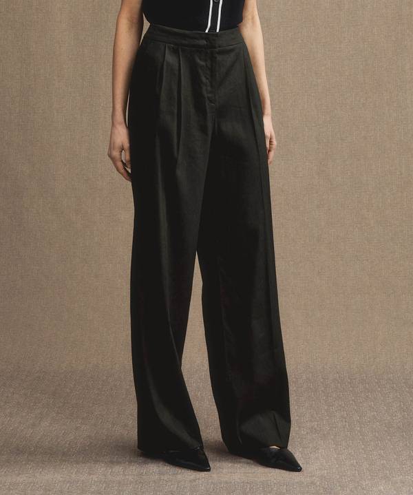 Peuterey Pantaloni in morbido lino Sconto