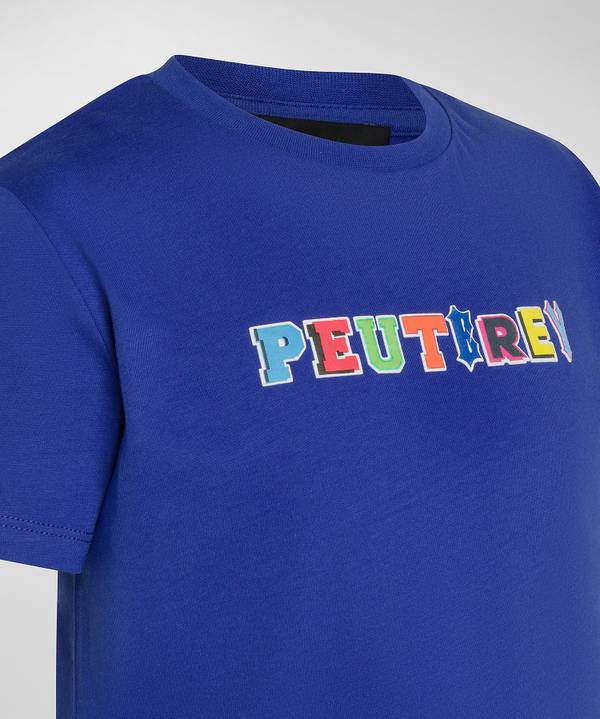Peuterey T-shirt in cotone con stampa Negozio