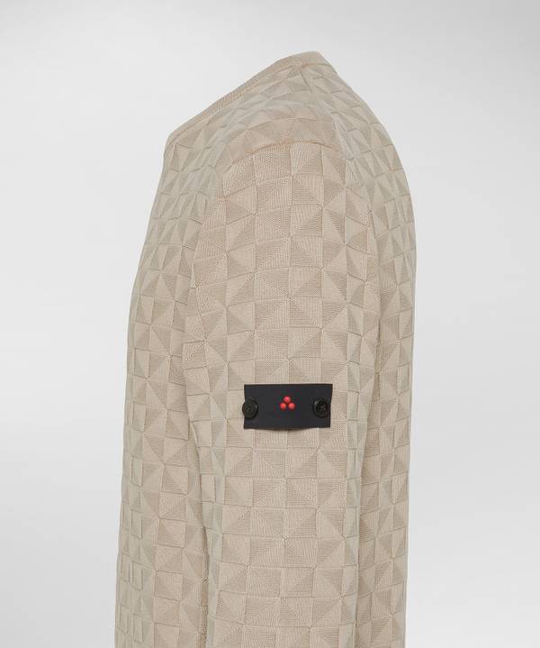 Peuterey Maglia in cotone con effetto 3D Nuovo