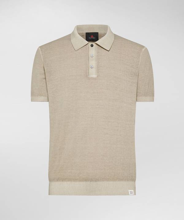Peuterey Polo classica in tricot di cotone