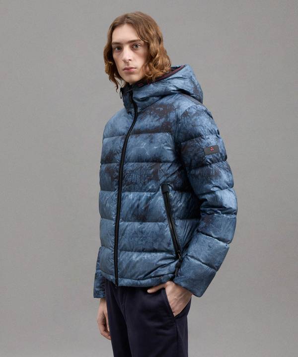 Peuterey Piumino Tie-Dye In Ripstop Superleggero Prezzo Ridotto