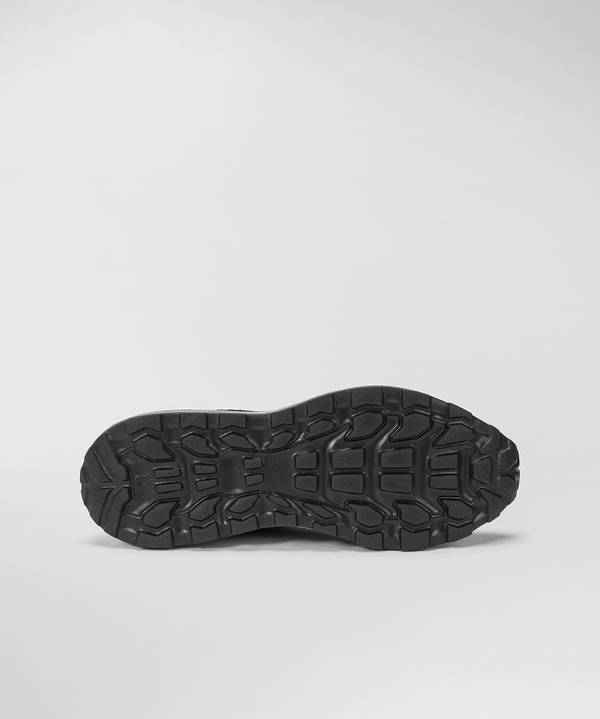 Peuterey Scarpa In Nylon E Pelle Con Suola Eva Effetto Used Novità