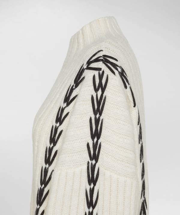 Peuterey Maxi Maglia In Alpaca Lavorata A Mano Online Outlet