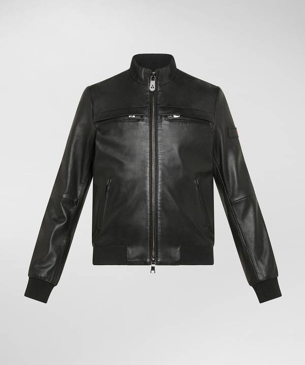 Peuterey Giacca bomber in pelle Nuovo