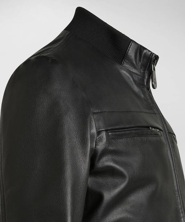 Peuterey Giacca bomber in pelle Nuovo