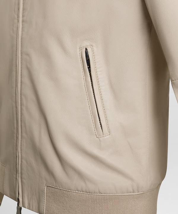 Peuterey Giacca bomber in pelle Spedizione Gratuita