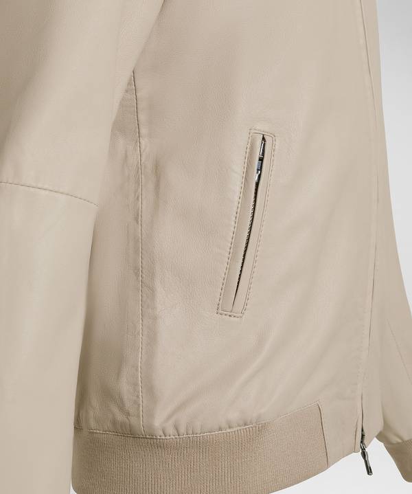 Peuterey Giacca bomber in pelle Spedizione Gratuita